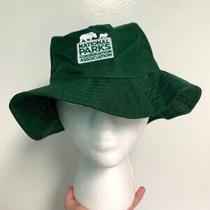 National Parks Conservation Association Embroidered Green Bucket Hat